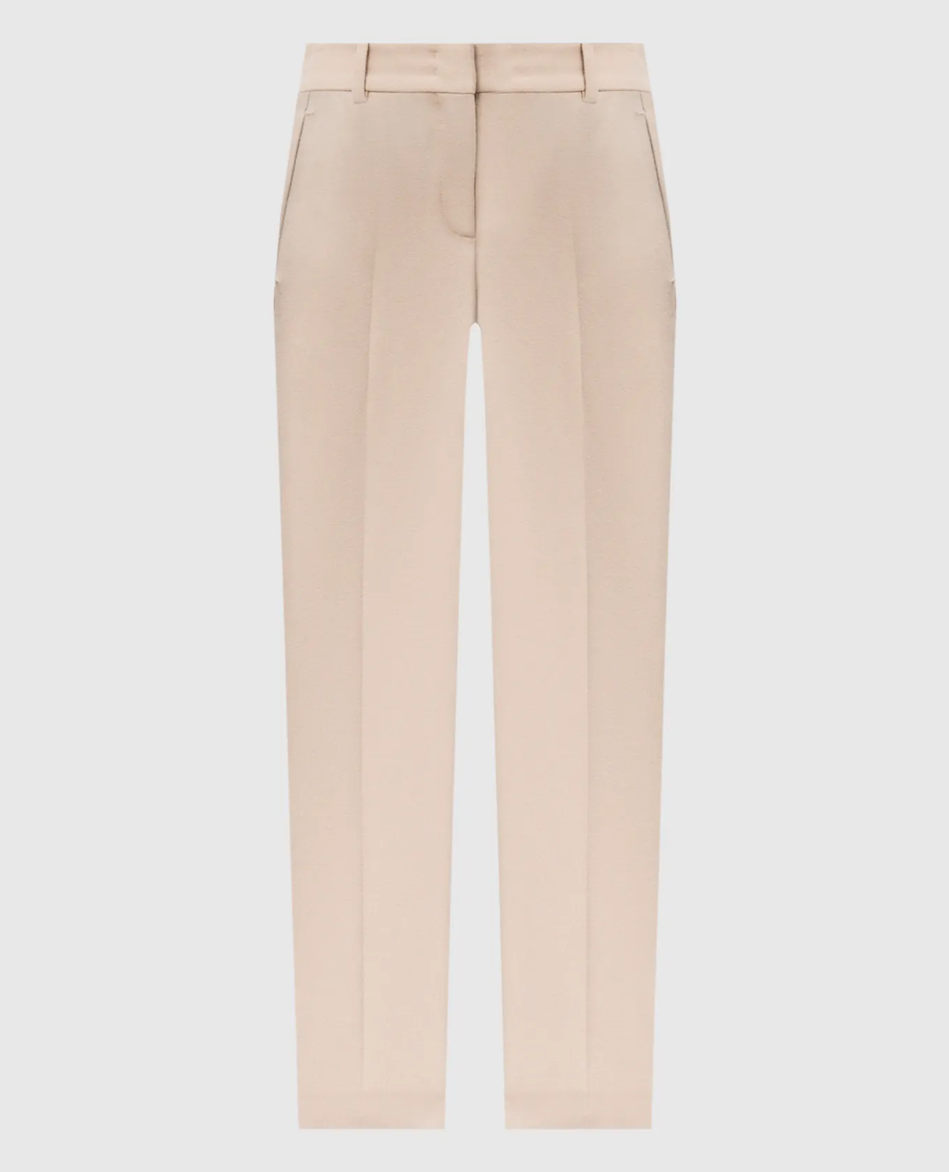 Ermanno Scervino Beige pants made of wool
