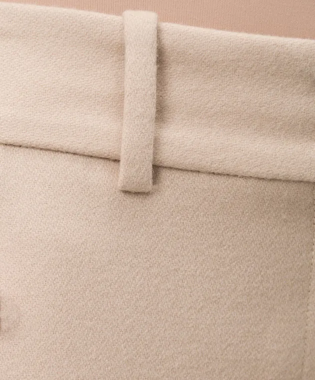 Ermanno Scervino Beige pants made of wool