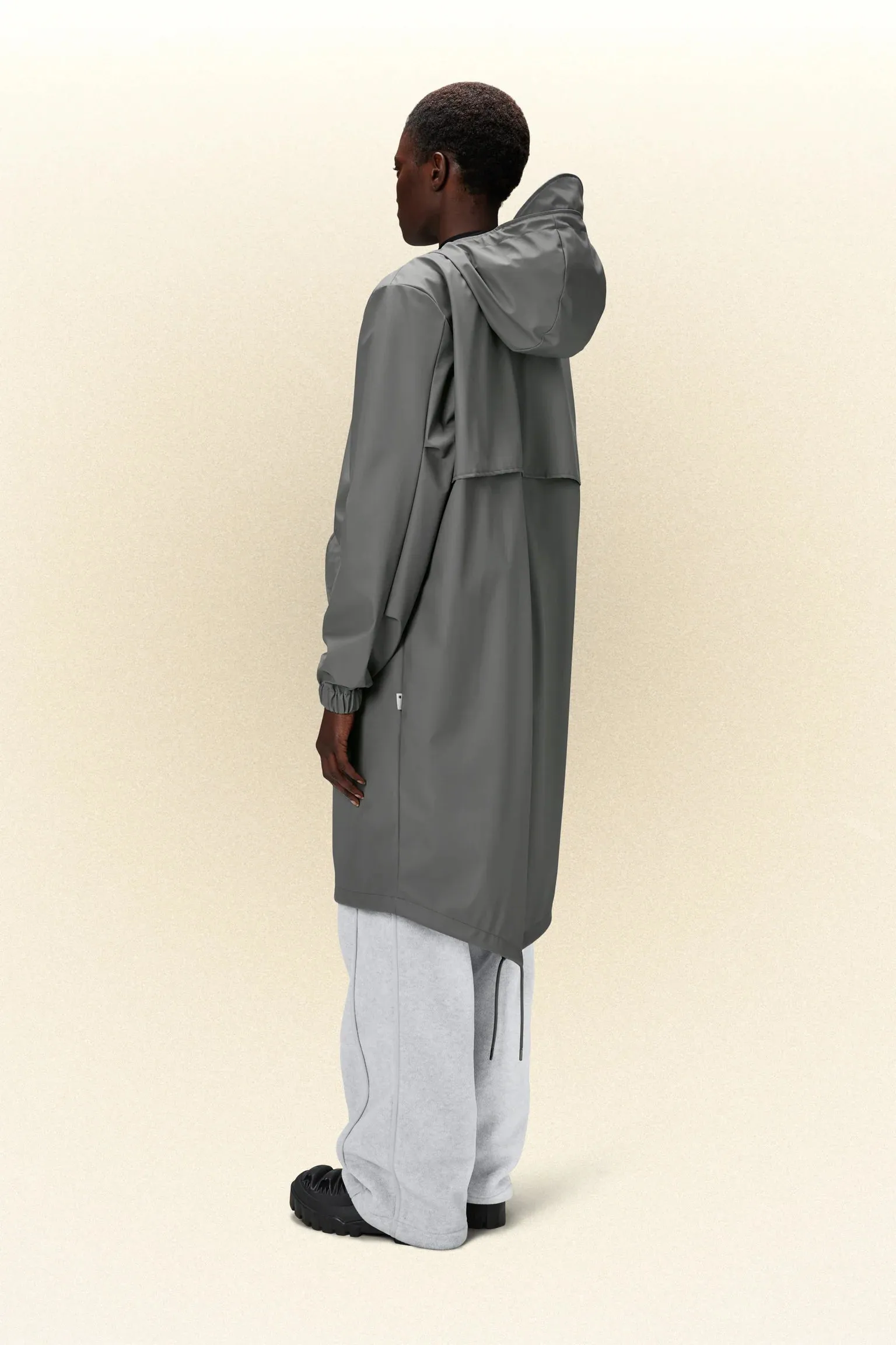 FISHTAIL PARKA GREY