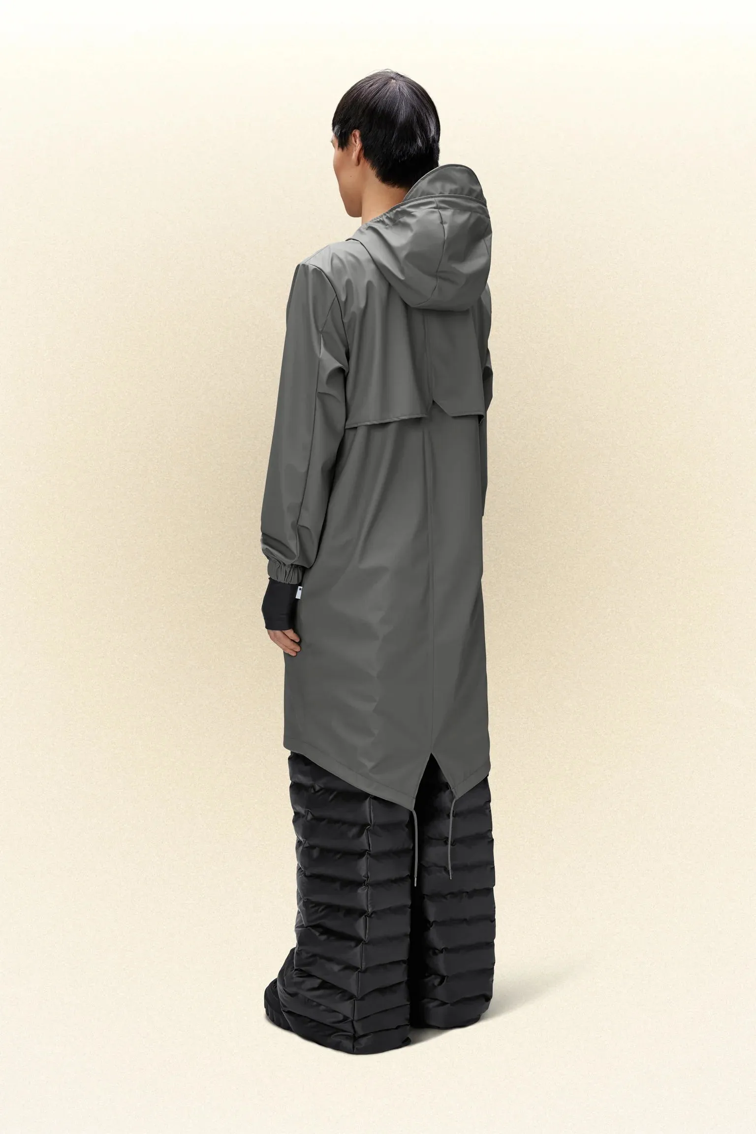 FISHTAIL PARKA GREY