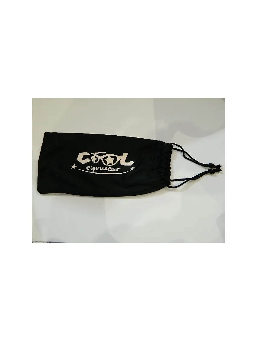 FUNDA DE GAFAS DE SOL DE TELA NEGRA COOL