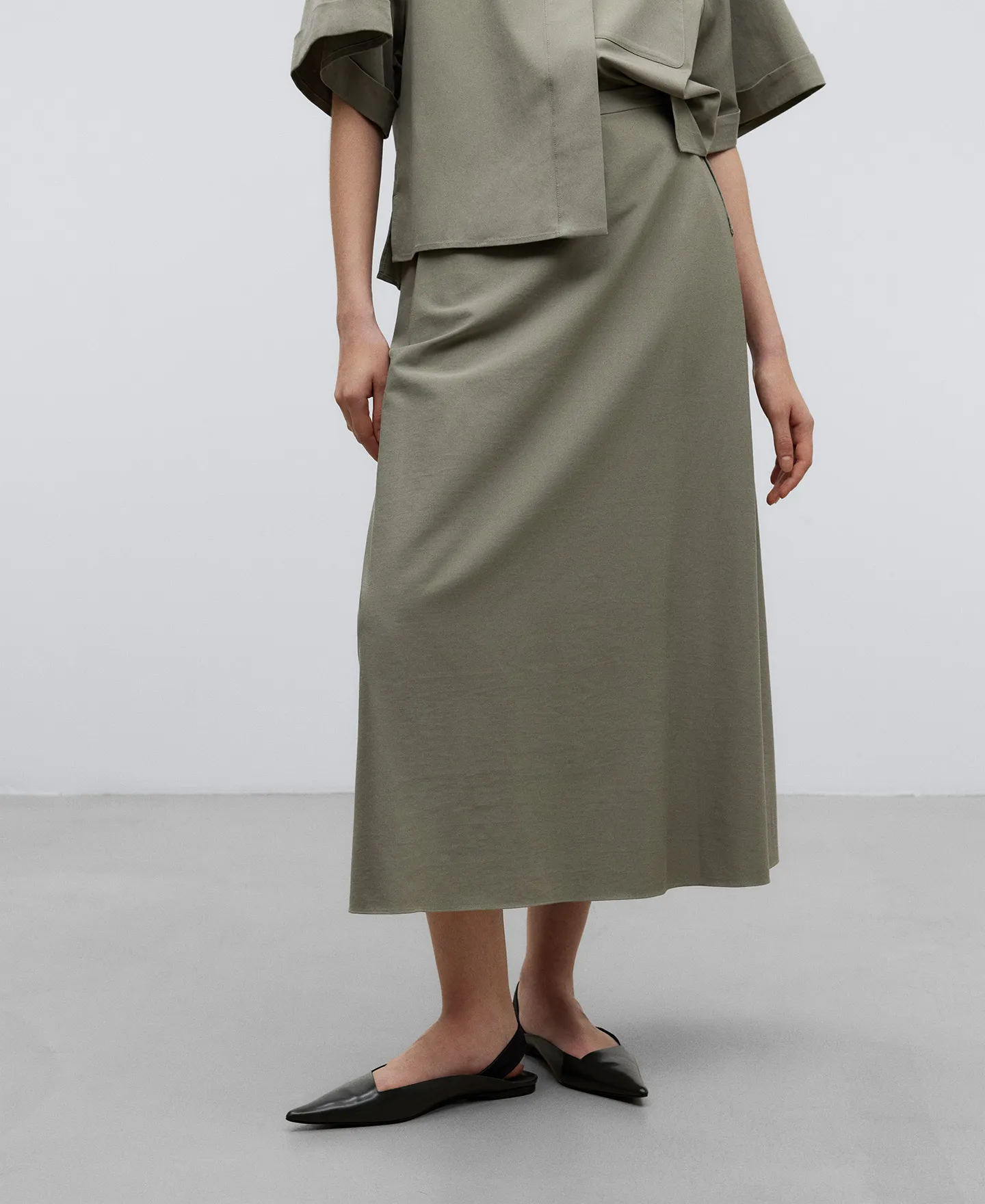 GREY ALINE SKIRT WOMAN