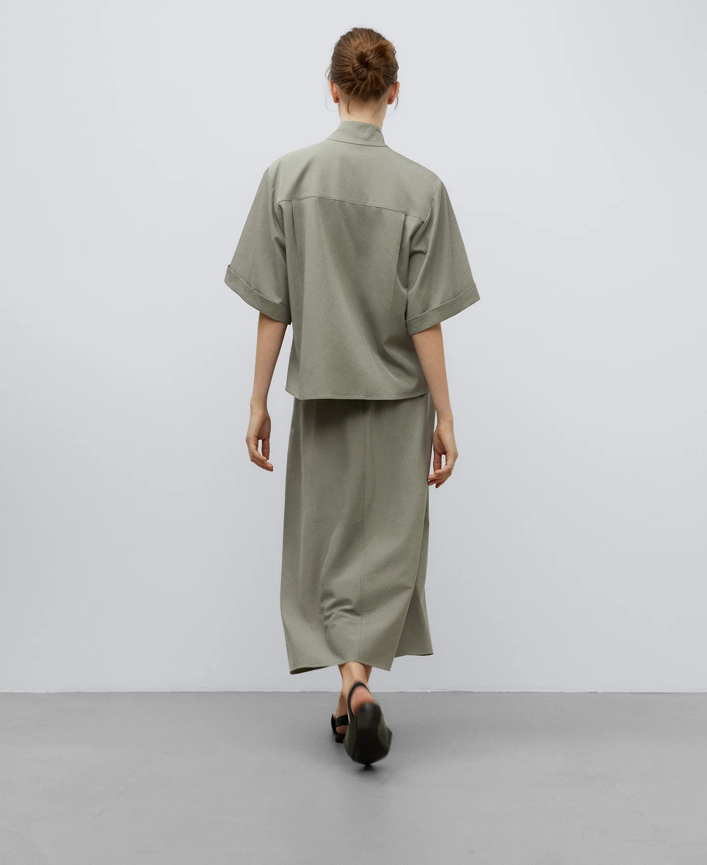 GREY ALINE SKIRT WOMAN
