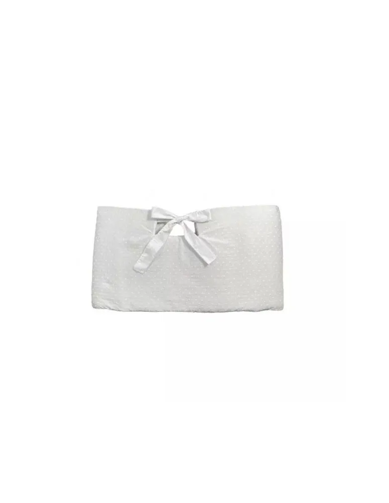 GUARNITURA DE CAPAZO PLUMETI BLANCO DEPEQUES