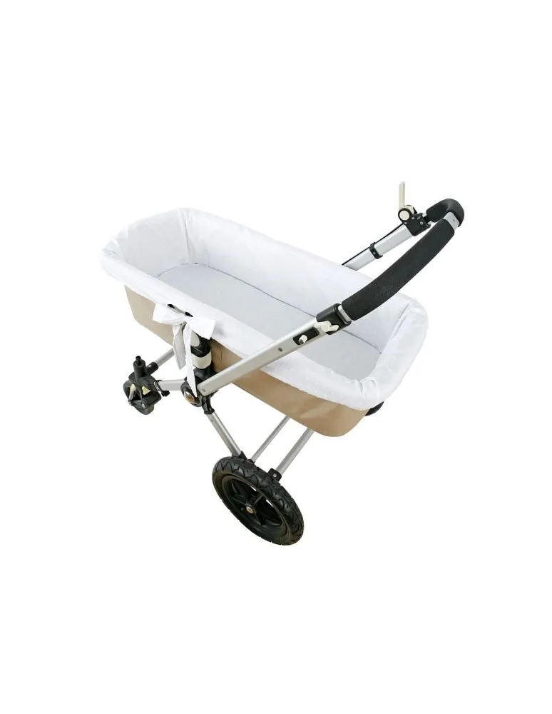 GUARNITURA DE CAPAZO PLUMETI BLANCO DEPEQUES