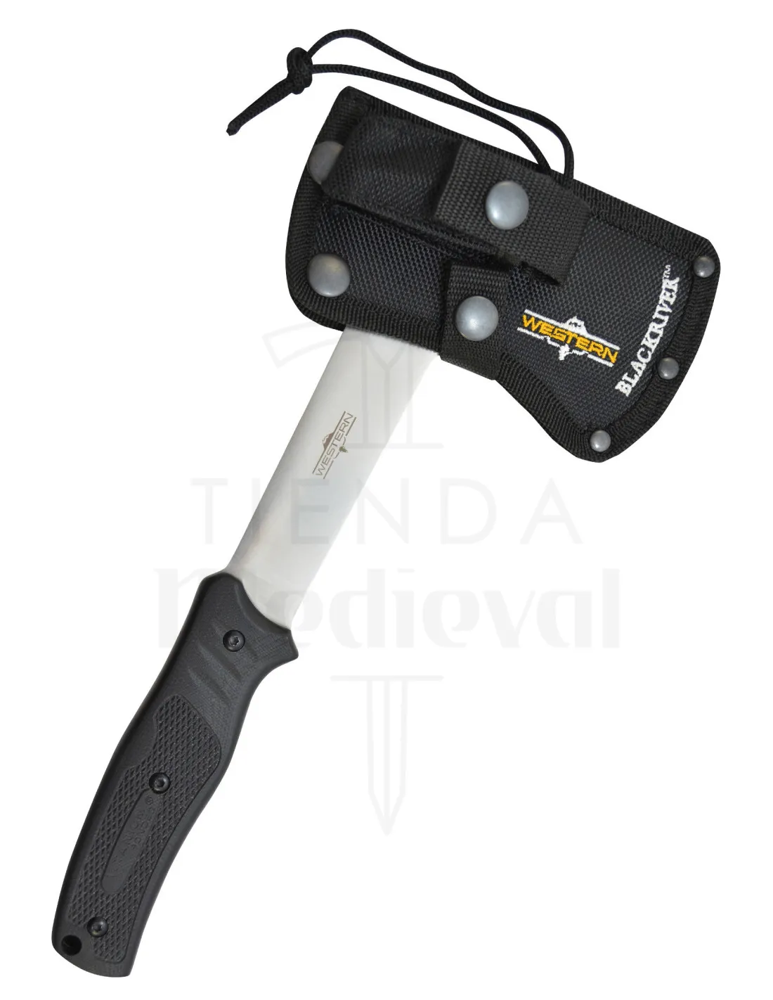 Hacha con funda marca Camillus modelo Blackriver