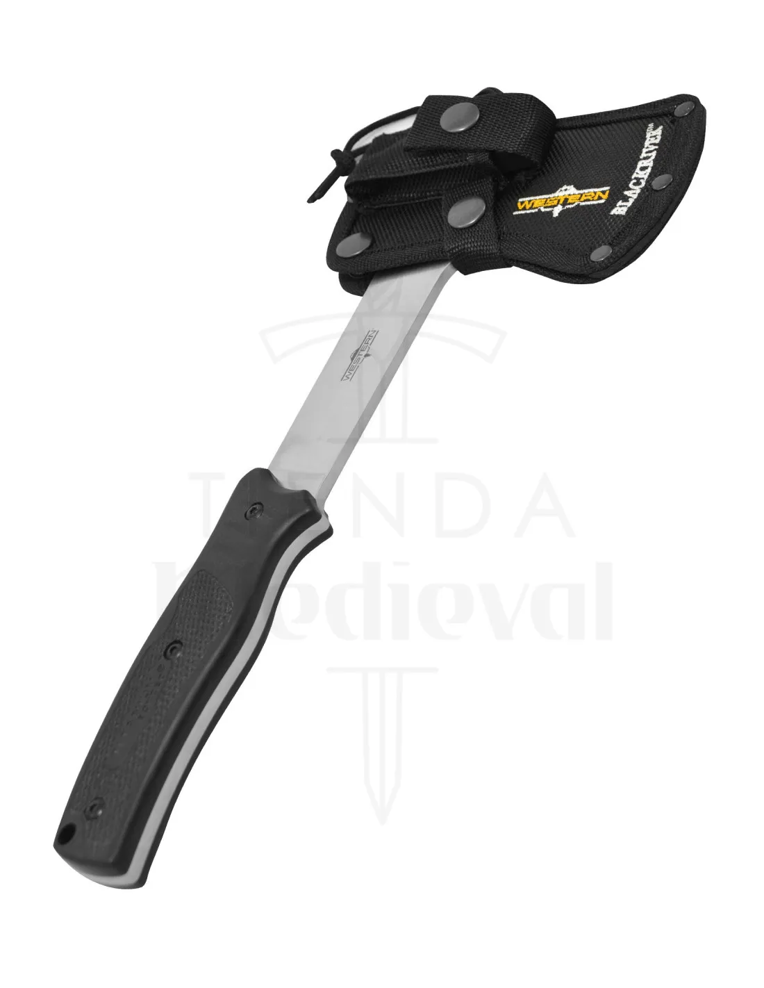 Hacha con funda marca Camillus modelo Blackriver