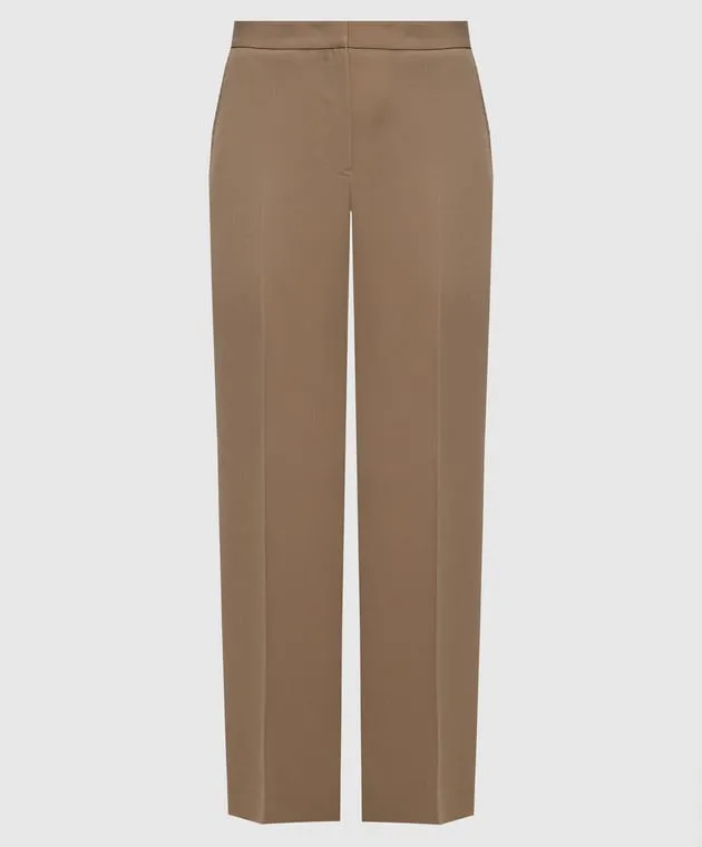 Jil Sander Beige pants made of wool
