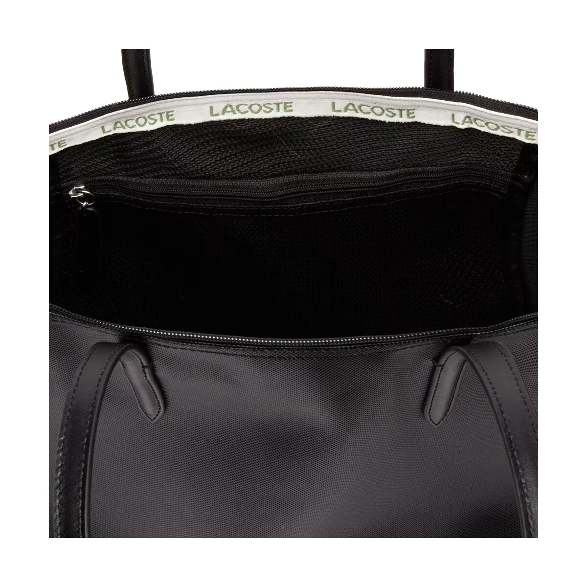 L.12.12 CONCEPT ZIP TOTE BAG  NOIR