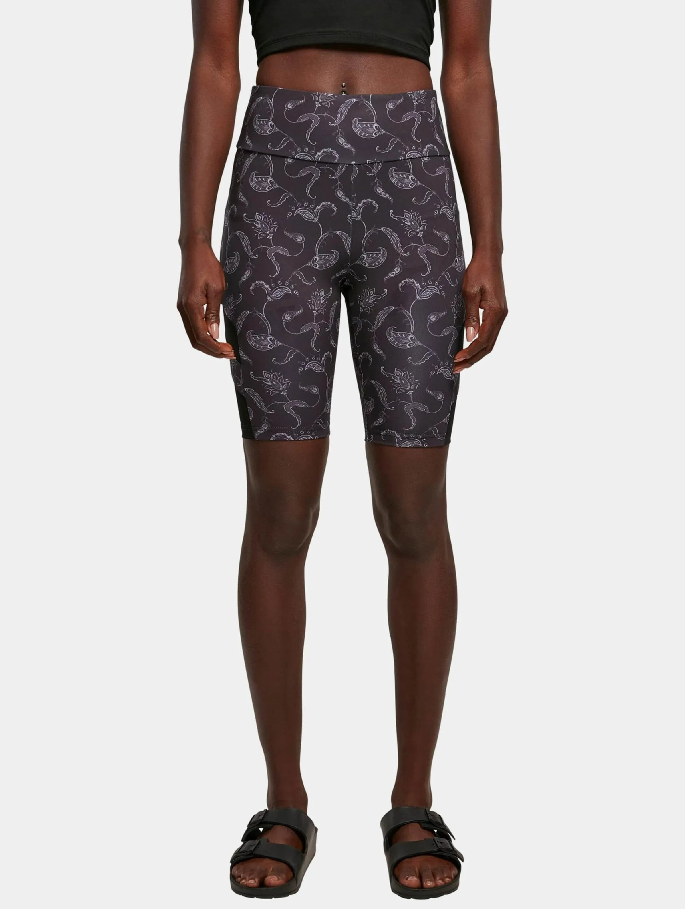 Ladies High Waist Tech Mesh Aop Cycle