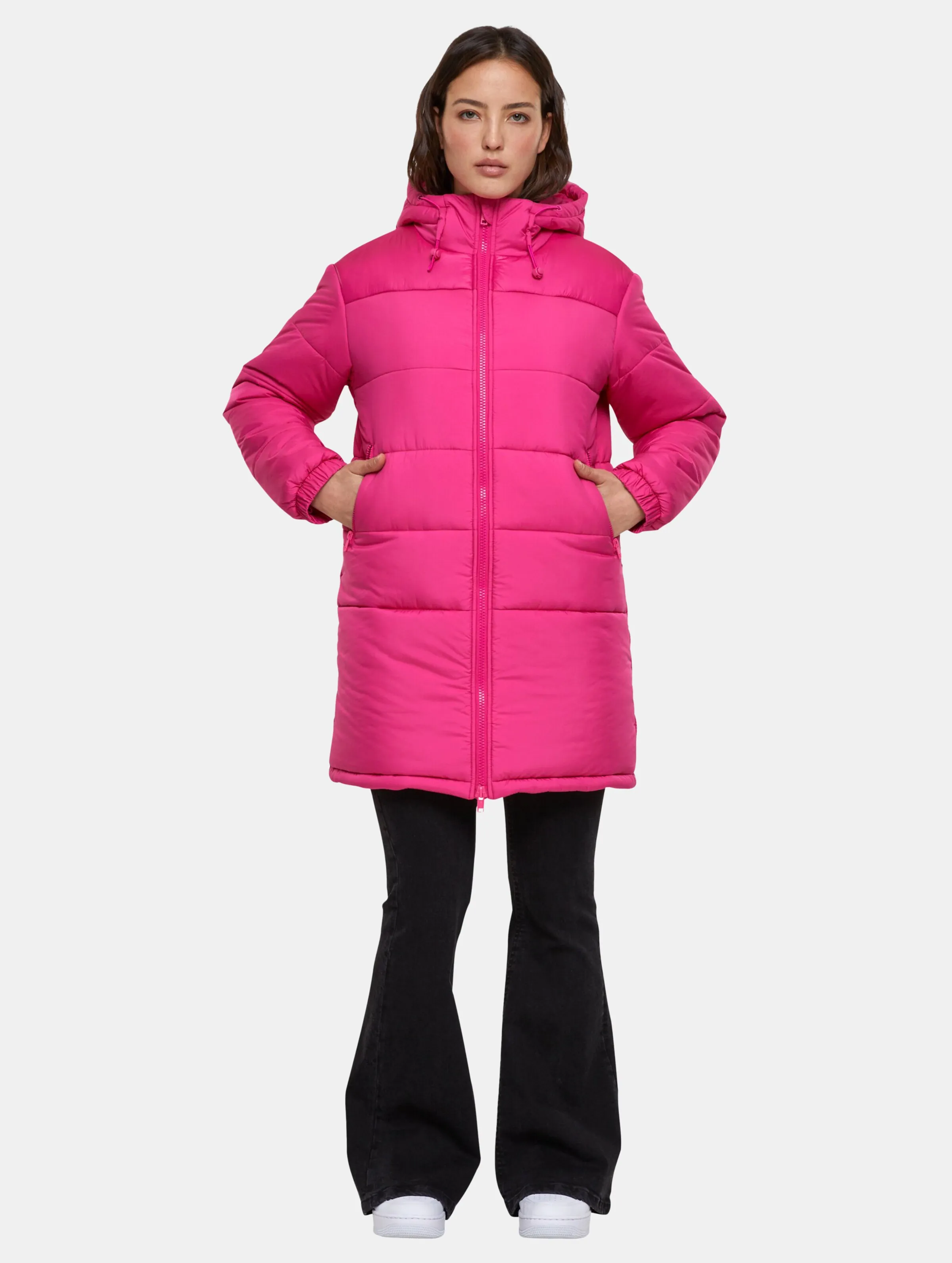 Ladies Hooded Mixed 