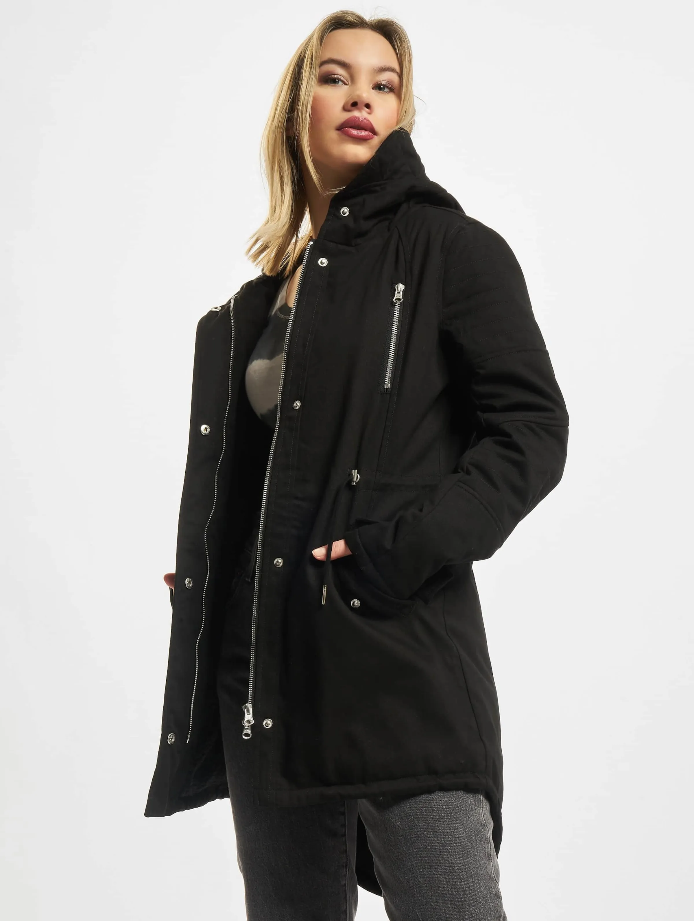 Ladies Sherpa Lined Cotton