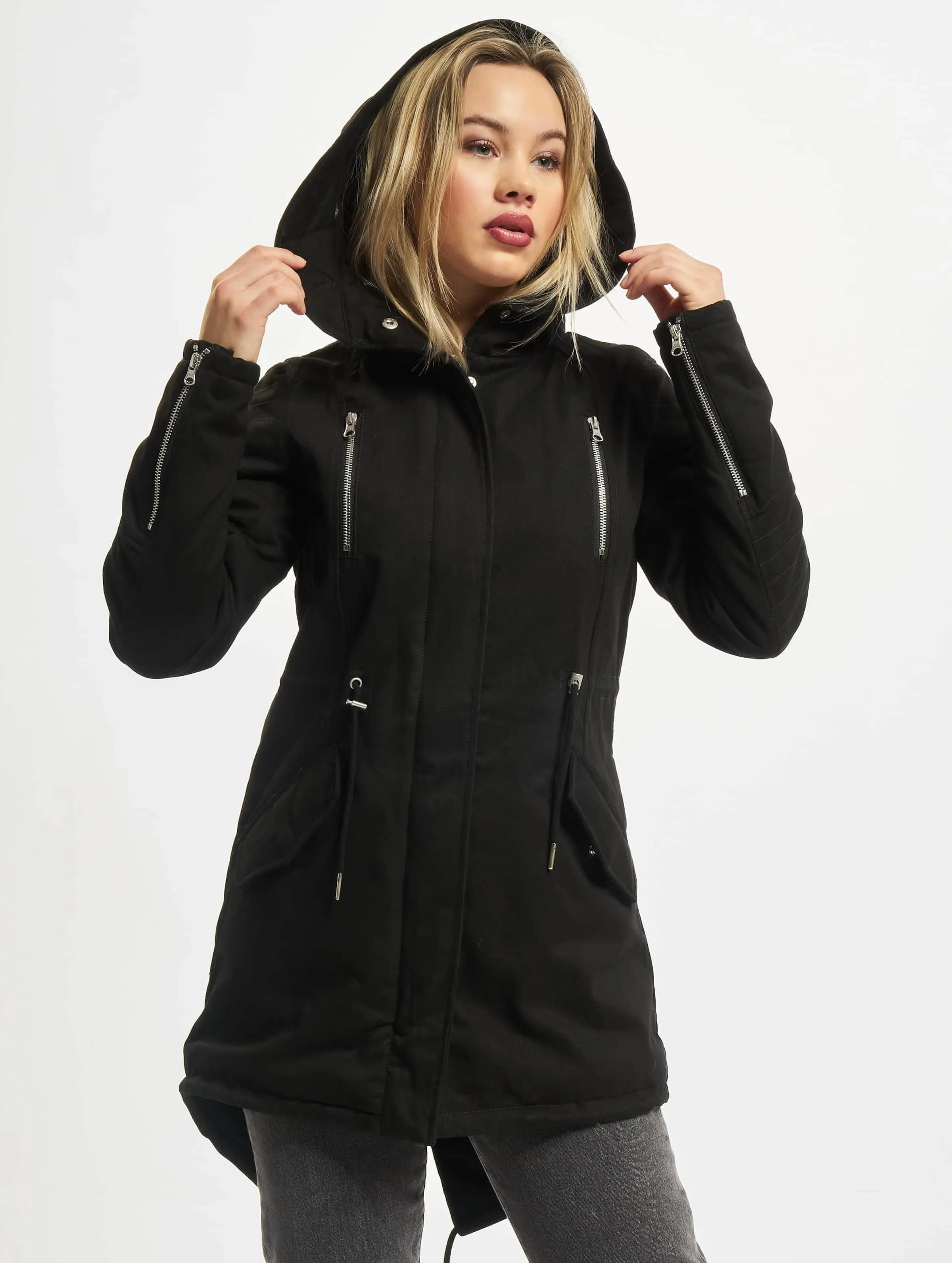 Ladies Sherpa Lined Cotton
