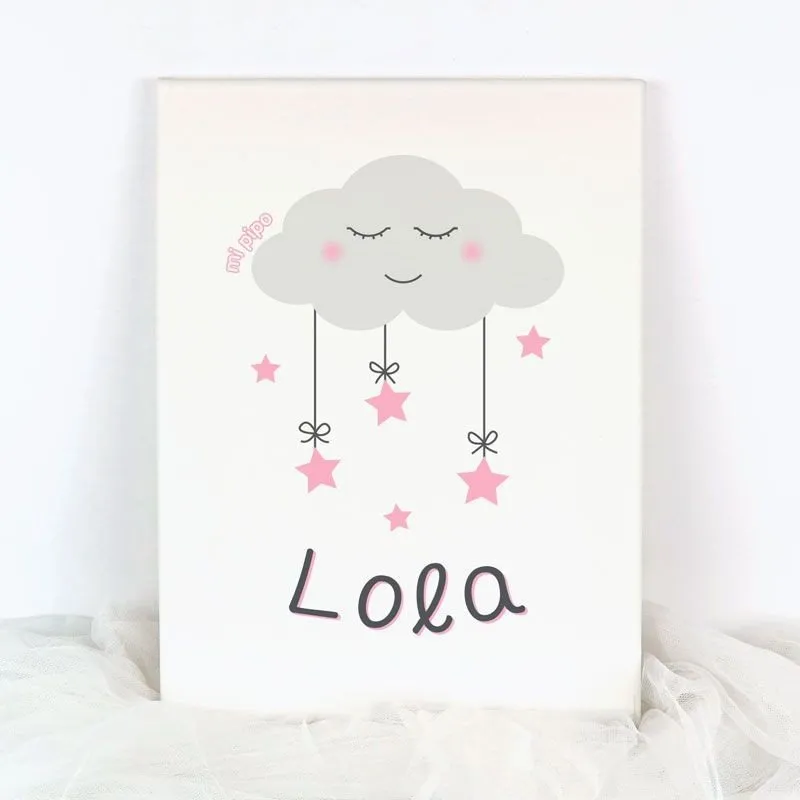 Lienzo personalizado Nube