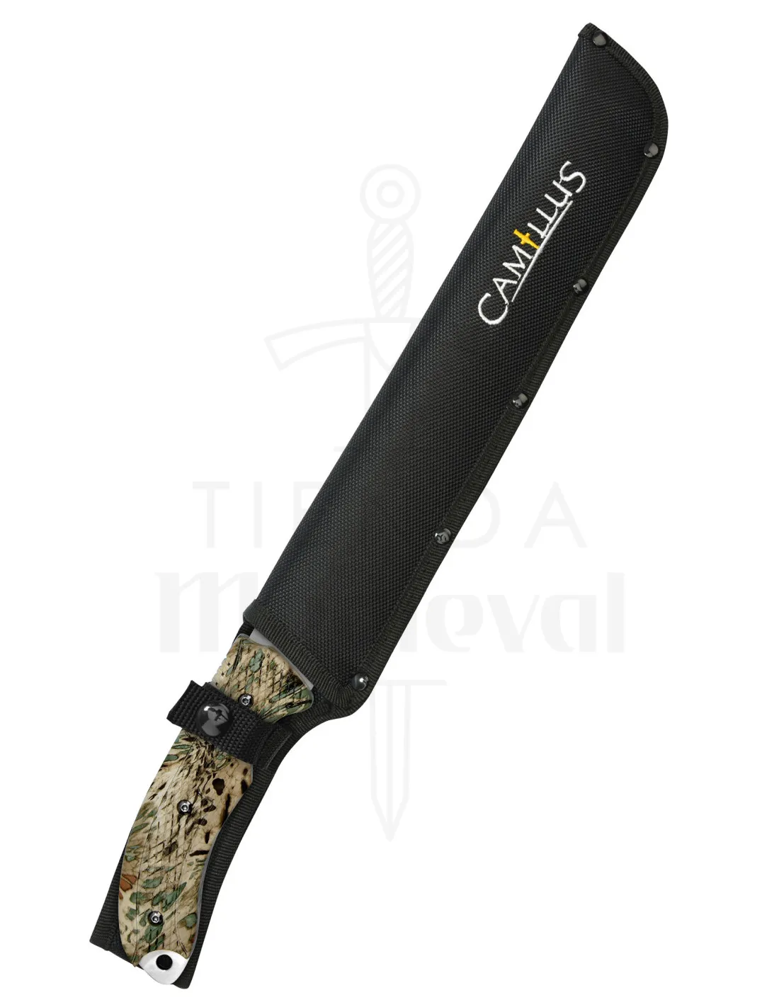 Machete cortacañas Camillus modelo HIDE, con funda