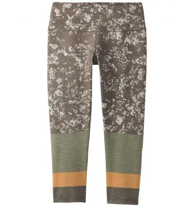 Malla 3/4 para mujer Prana Pillar Printed Capri (Slate Canopy)