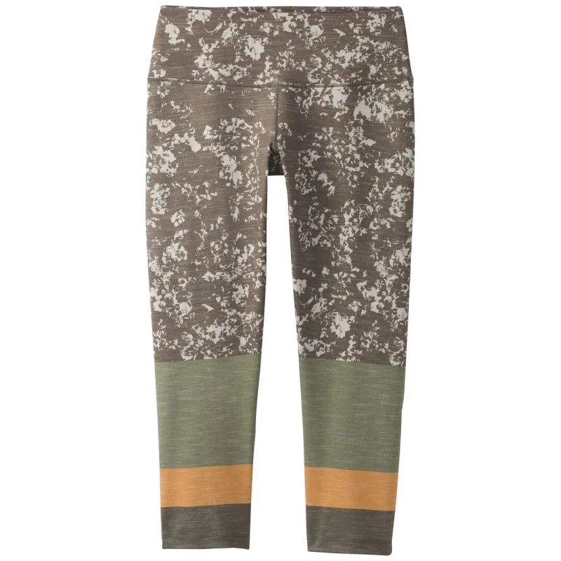 Malla 3/4 para mujer Prana Pillar Printed Capri (Slate Canopy)