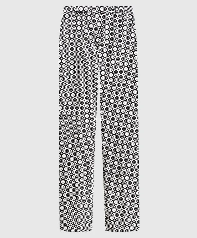 Max Mara BELFORD pants in a geometric pattern