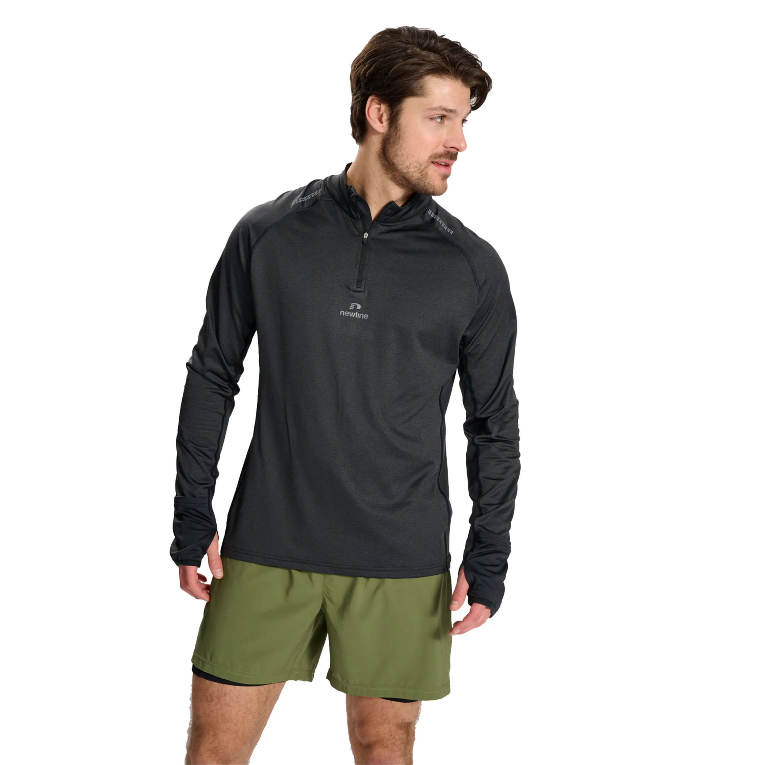 MESA HALFZIP TOP DE RUNNING HOMBRES