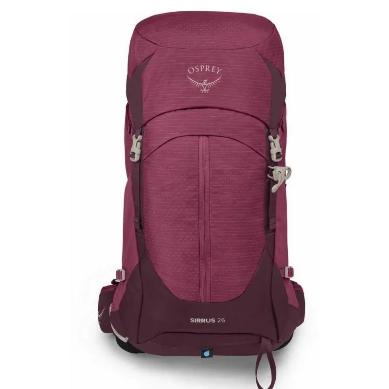 Mochila para mujer Osprey Sirrus 26 (Elderberry Purple/Chiru Tan)