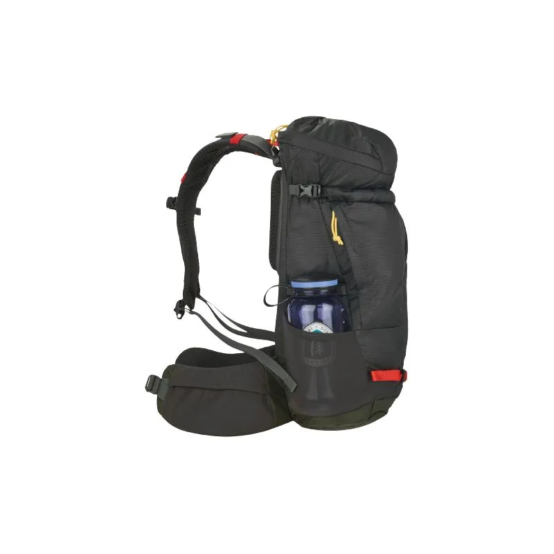 MOCHILA SIERRA DESIGNS FLEX HIKE 2030L (PEAT/FIERY RED)