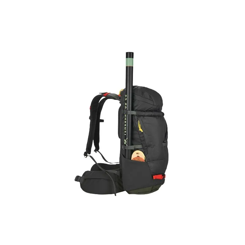 MOCHILA SIERRA DESIGNS FLEX HIKE 2030L (PEAT/FIERY RED)