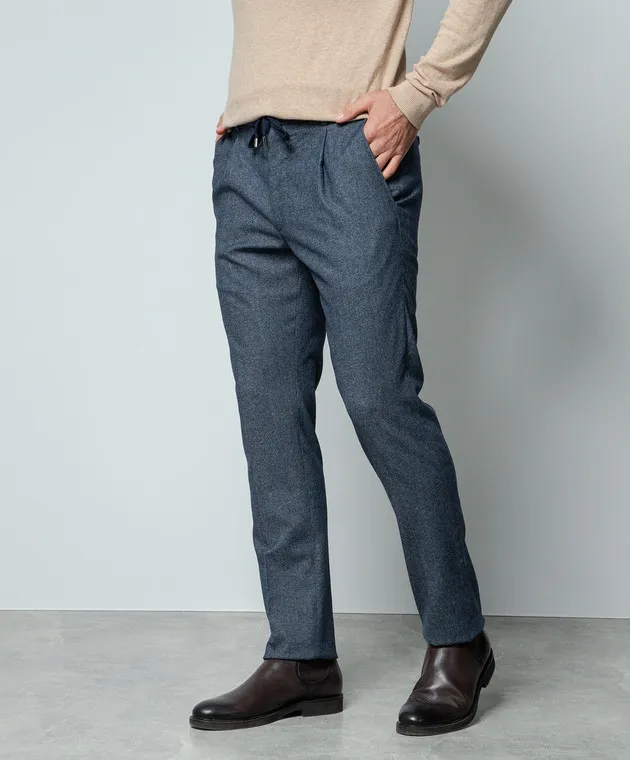 MOORER ANTONWCE BLUE PANTS