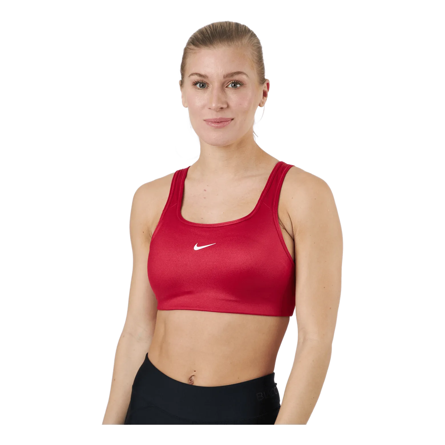 NIKE NIKE DRIFIT SWOOSH WOMEN'S ME MYSTIC HIBISCUS/WHITE