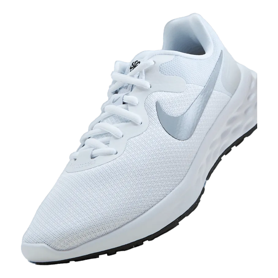 NIKE NIKE REVOLUTION 6 NEXT NATURE  WHITE/WOLF GREYPURE PLATINUM
