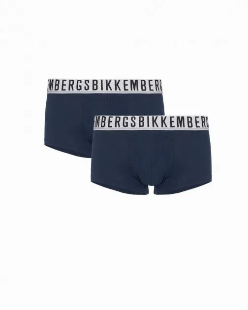 Pack 2 Calzoncillos Bikkembergs BKK1UTR01BI Azul