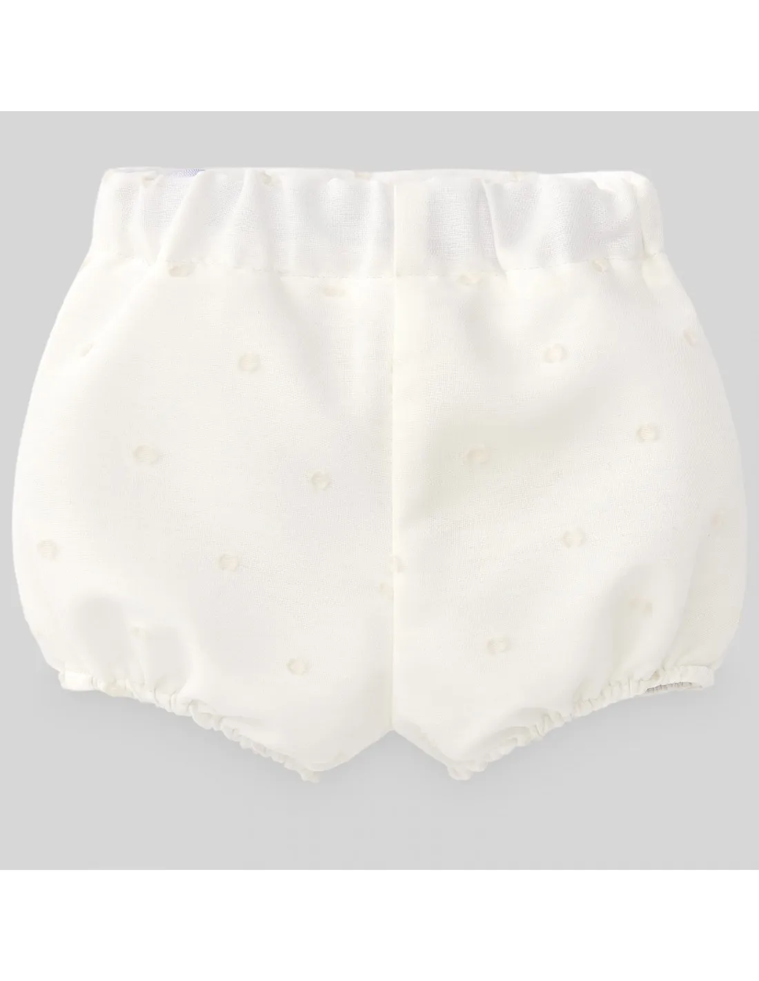 PANTALON BAUTIZO CON BODOQUES LUZ V23 150491 PAZ RODRIGUEZ