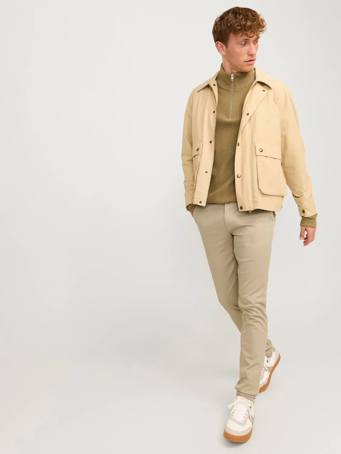 Pantalones chinos Corte slim | Beige | Jack & Jones®