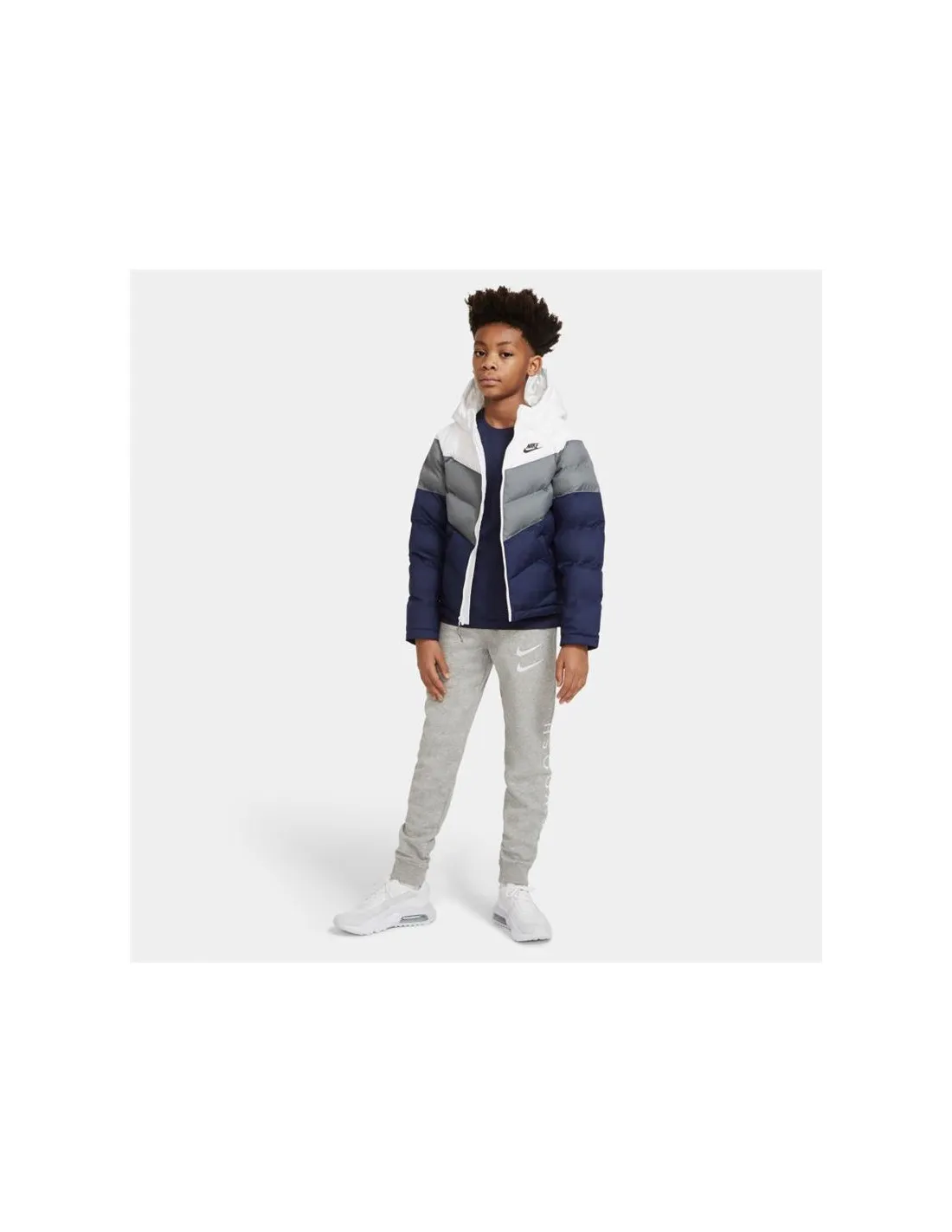 Pantalones Sportswear Nike Swoosh Grey