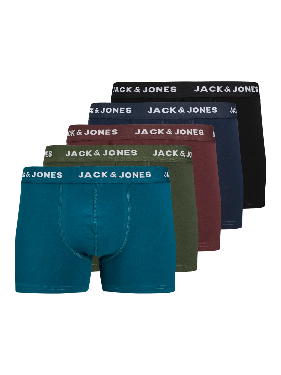 Paquete de 5 Boxers | Azul oscuro | Jack & Jones®