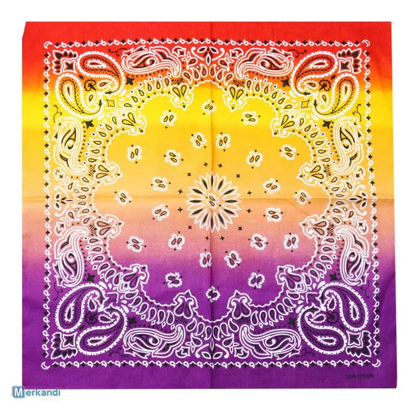 PAñUELO DE ALGODóN  MAYOR PAñUELOS DE ALGODóN  100% ALGODóN  6 PATRONES  55X55CM