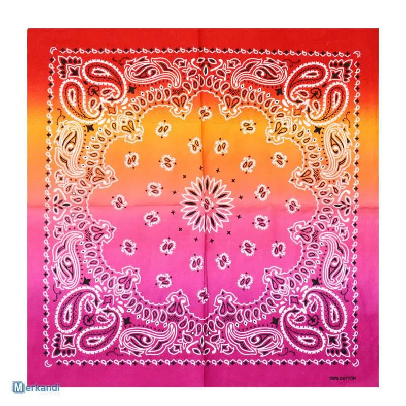 PAñUELO DE ALGODóN  MAYOR PAñUELOS DE ALGODóN  100% ALGODóN  6 PATRONES  55X55CM