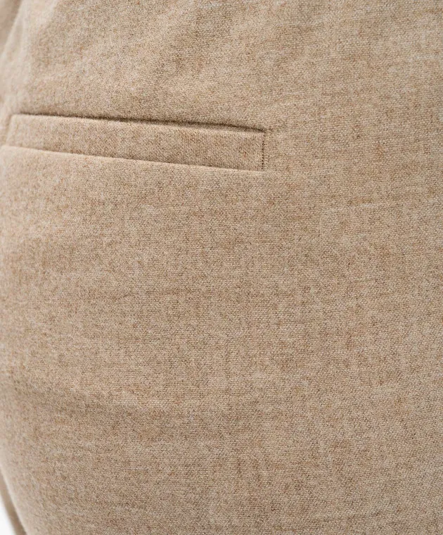 Peserico Beige pants with wool