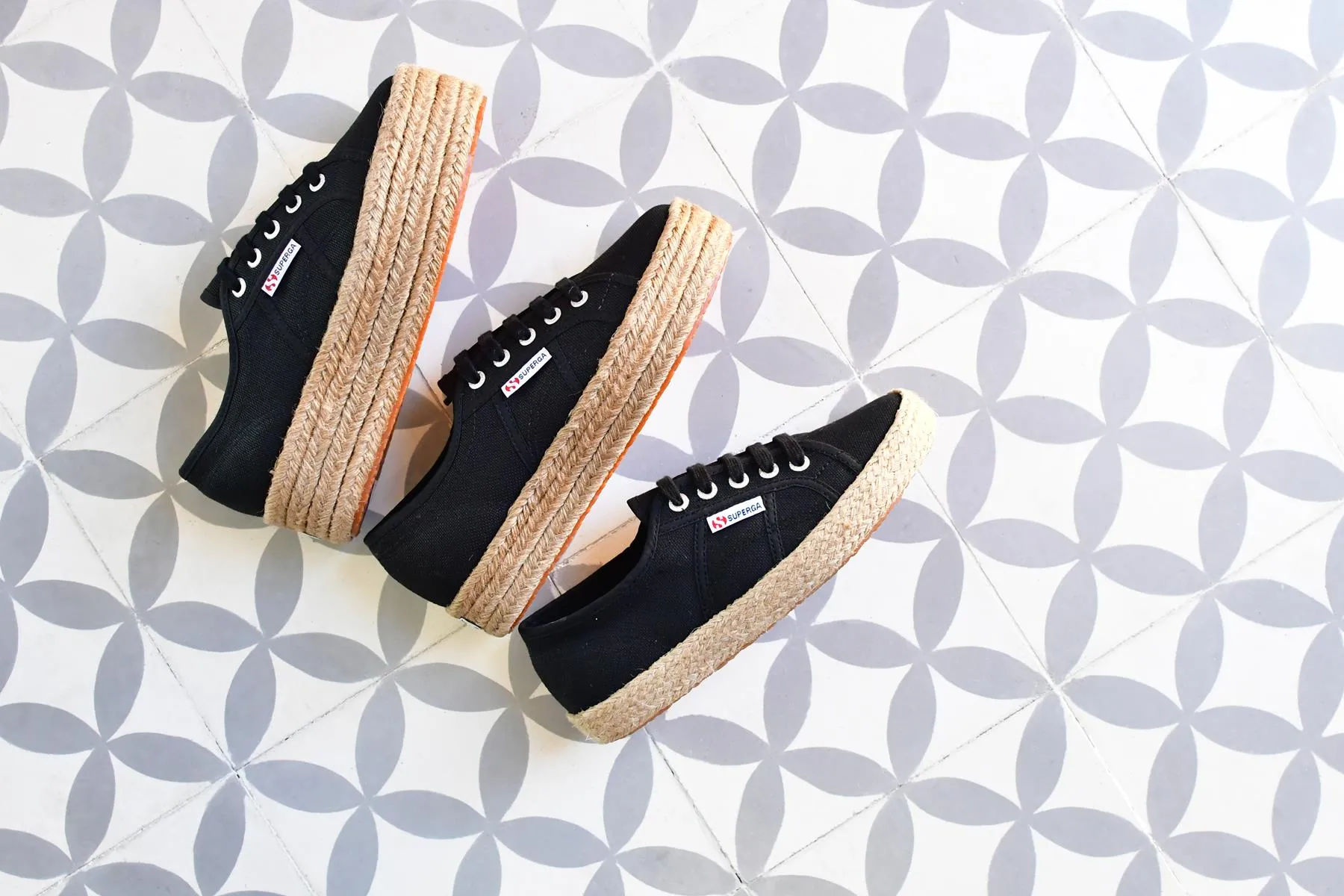 Plataforma Superga 2790 COTROPEW Negra Yute