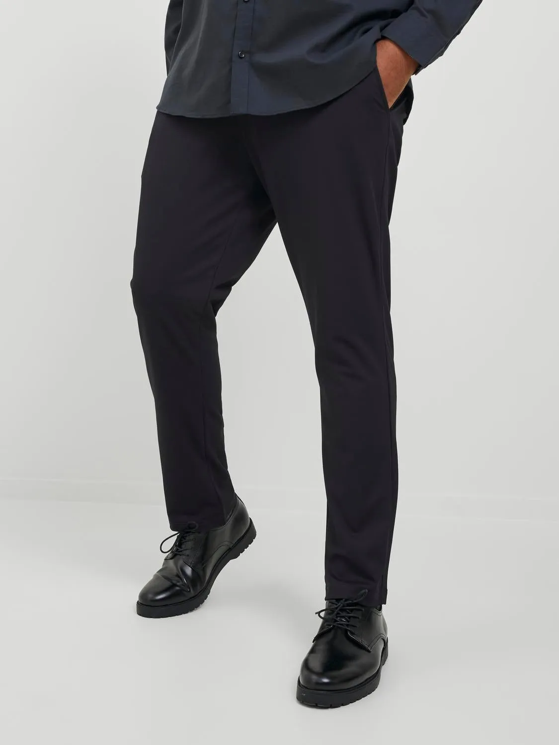 Plus Pantalones chinos Corte slim | Negro | Jack & Jones®