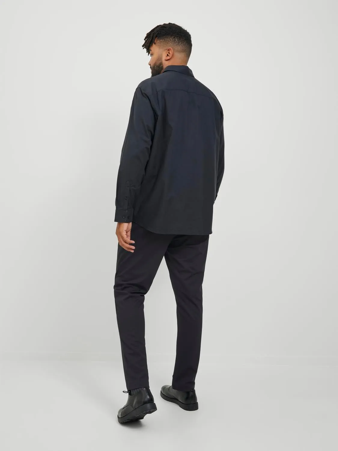 Plus Pantalones chinos Corte slim | Negro | Jack & Jones®