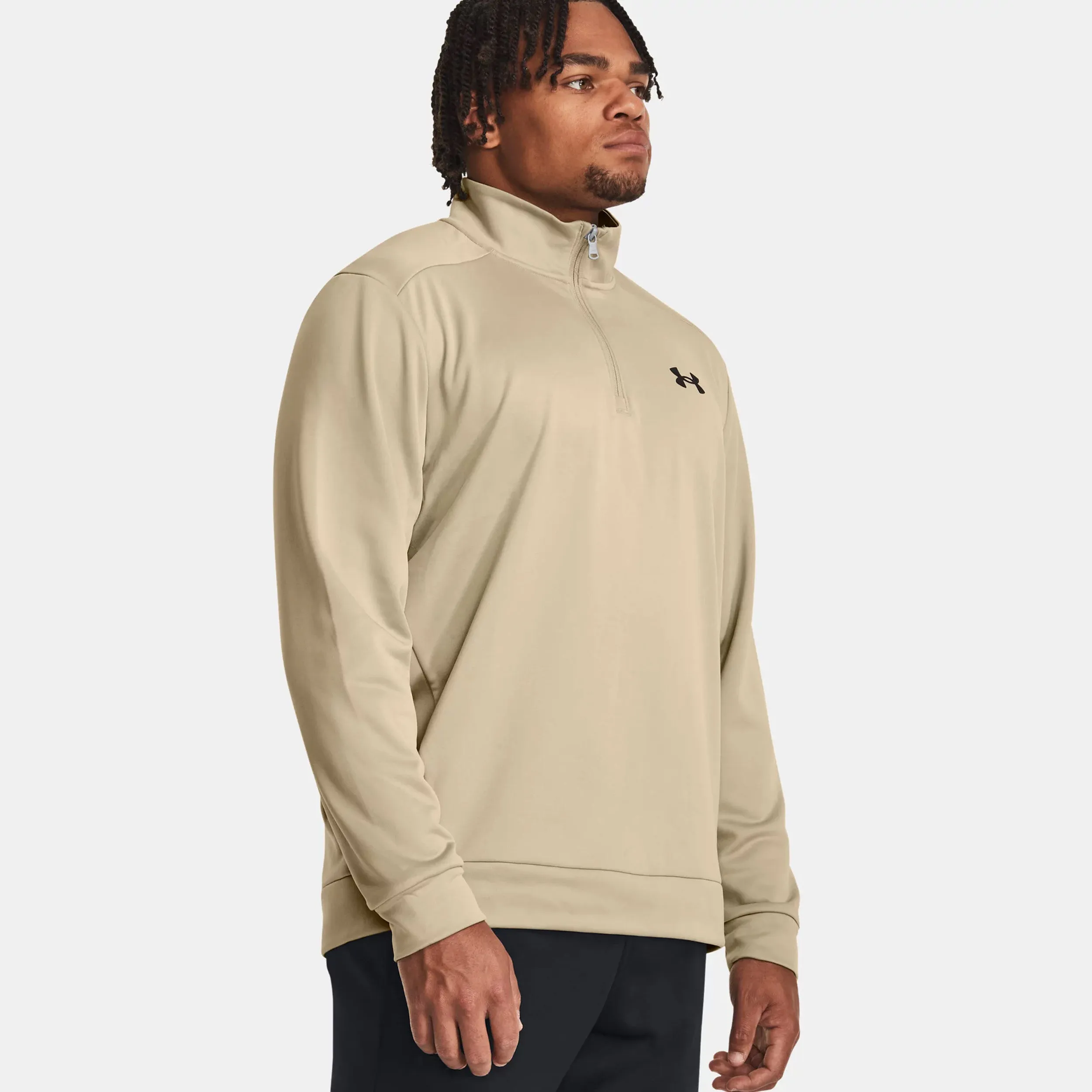 QUARTER HALFZIP CAMISETA DE MANGA LARGA HOMBRES
