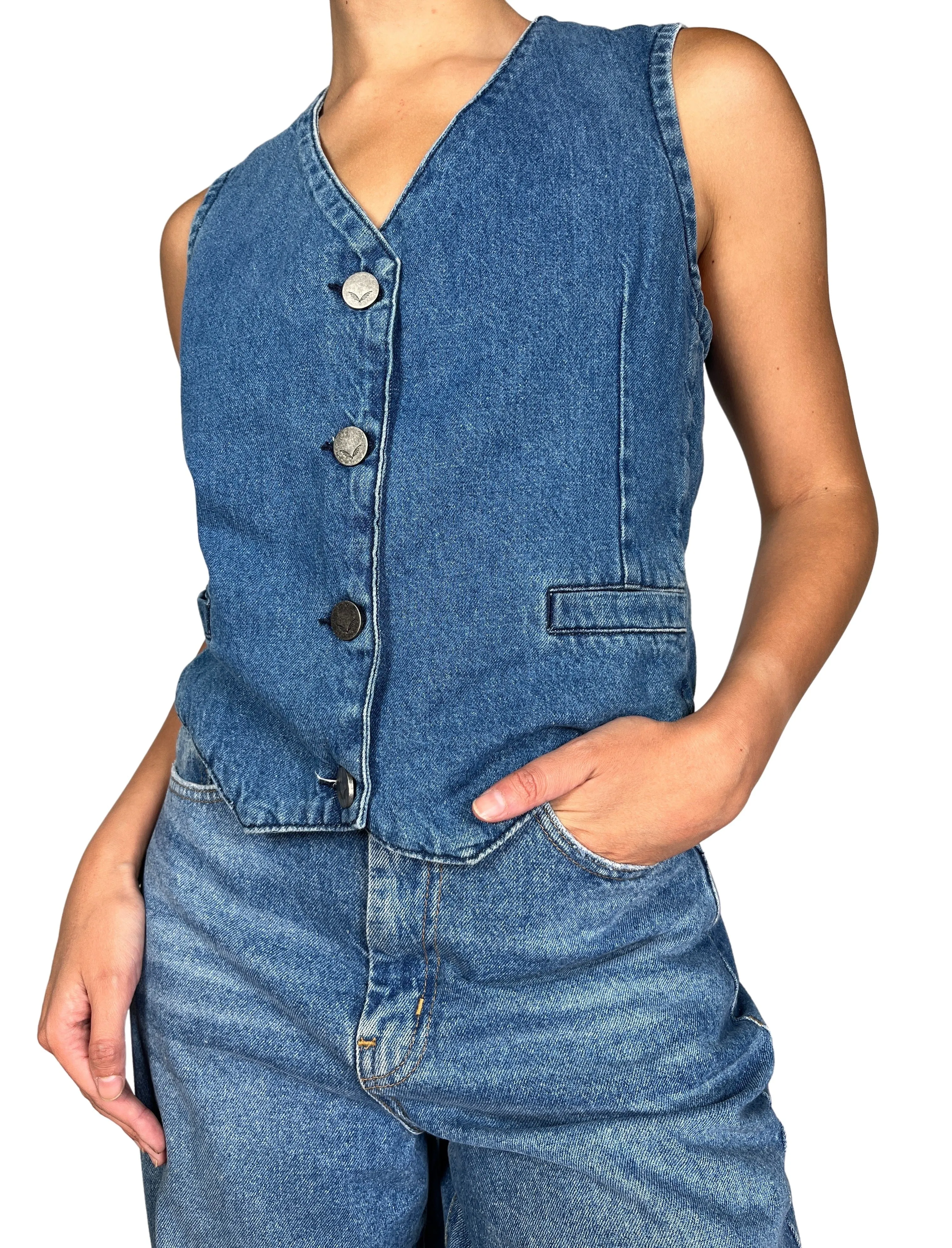 RAPSODIA Gilet Taylor Denim