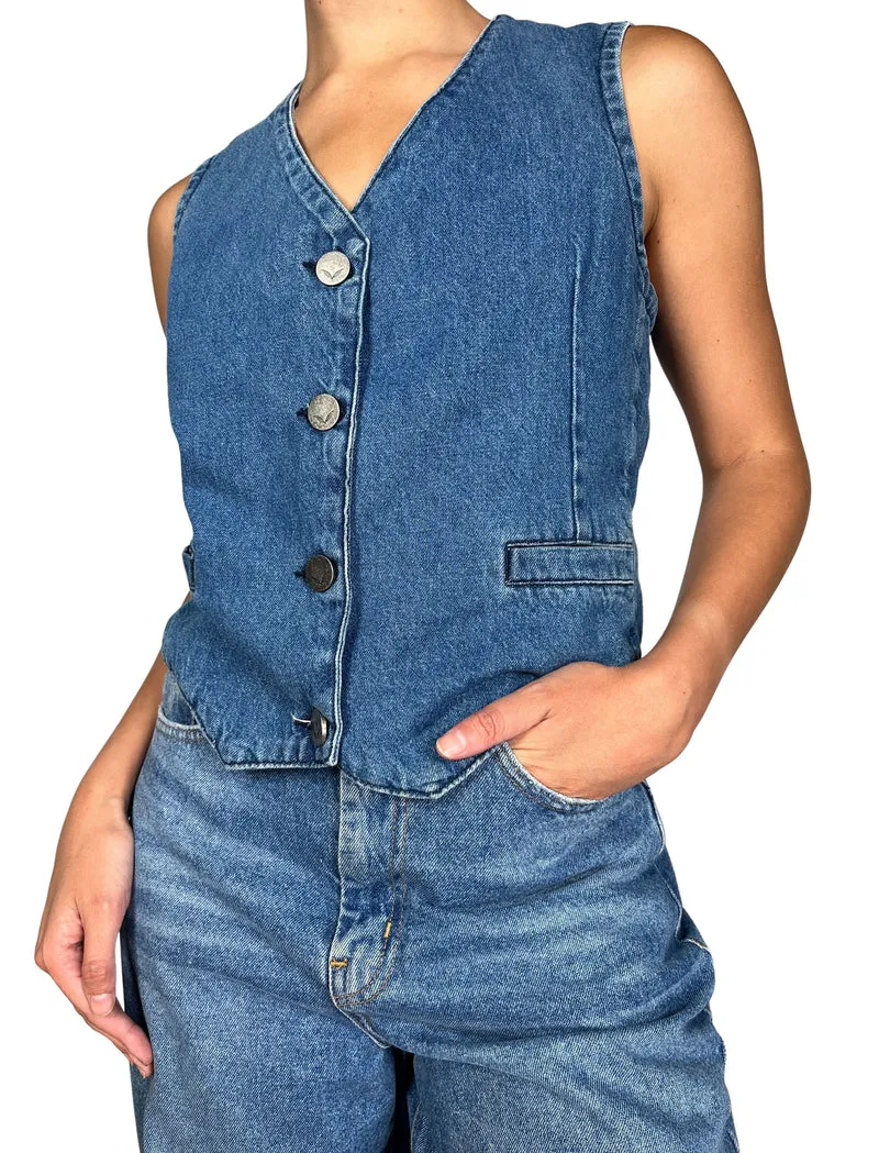 RAPSODIA Gilet Taylor Denim
