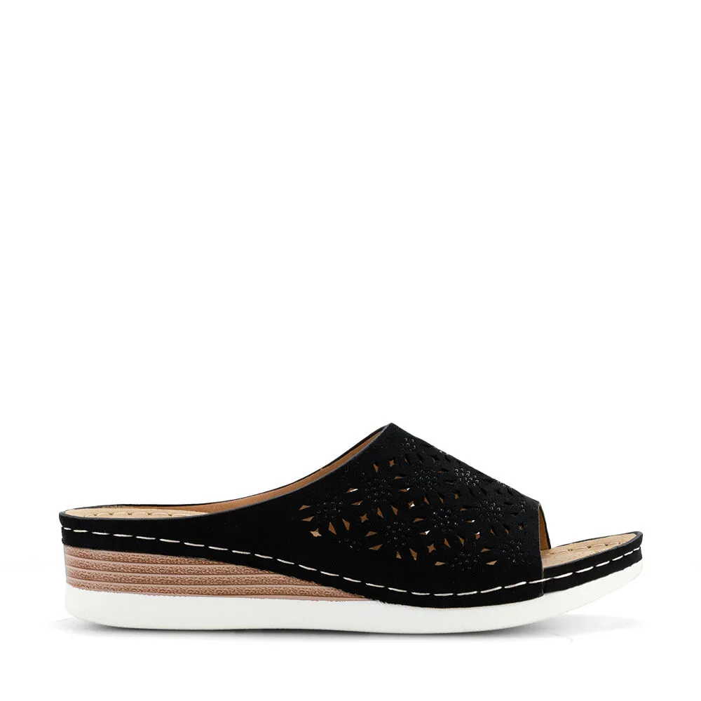Sandalia Plataforma Negro Casual Qiu308 Weide