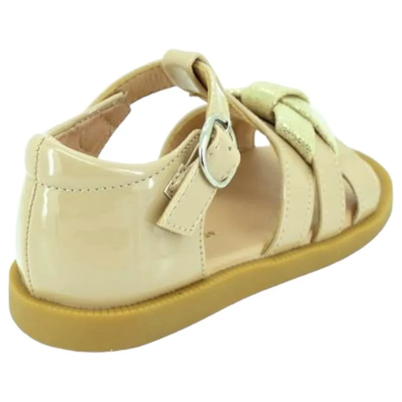 Sandalias niña modernas con lazo