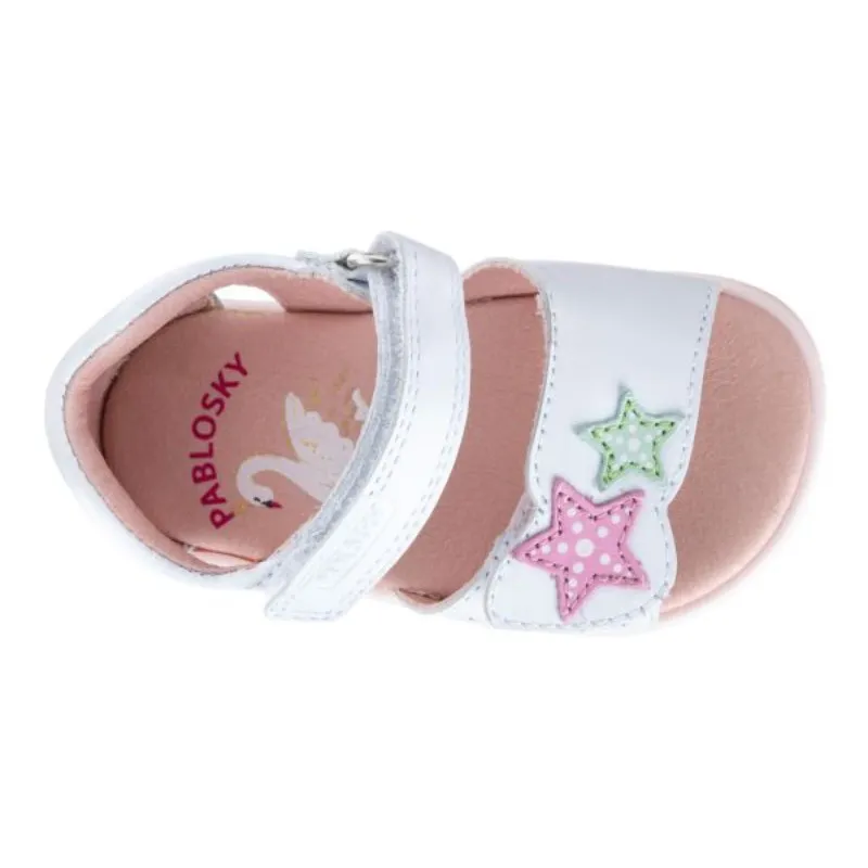 Sandalias niña pablosky en piel
