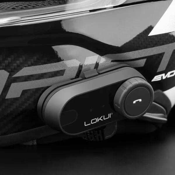 SCORPION ADX2 GREY CEMENT + KIT BLUETOOTH LOKUI K30 