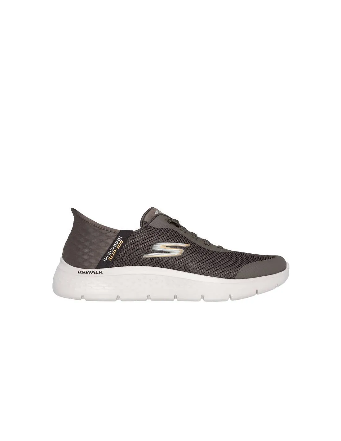 SKECHERS  DEPORTIVA GO WALK FLEX HANDS UP BROWN