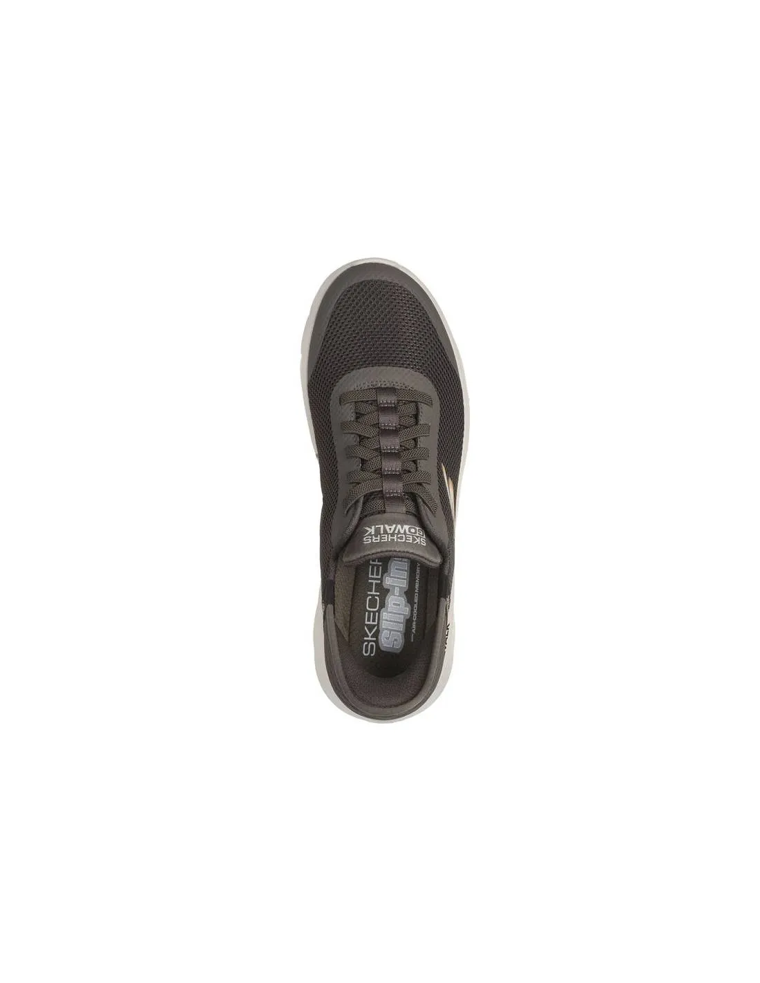 SKECHERS  DEPORTIVA GO WALK FLEX HANDS UP BROWN