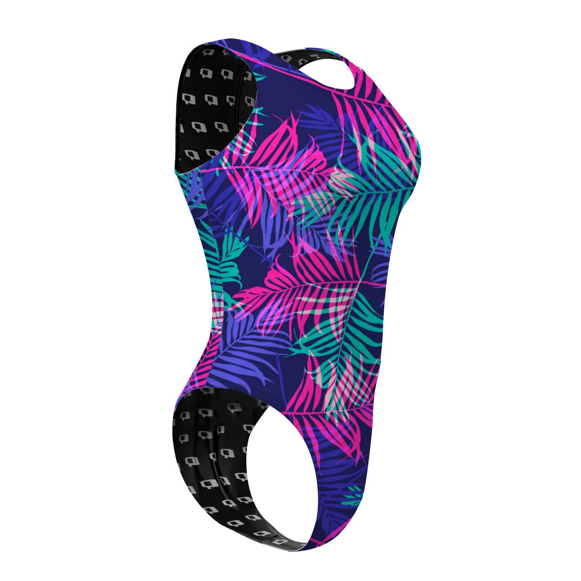 SPRING BREAK 1984  WOMEN WATERPOLO SWIMSUIT CHEEKY CUT